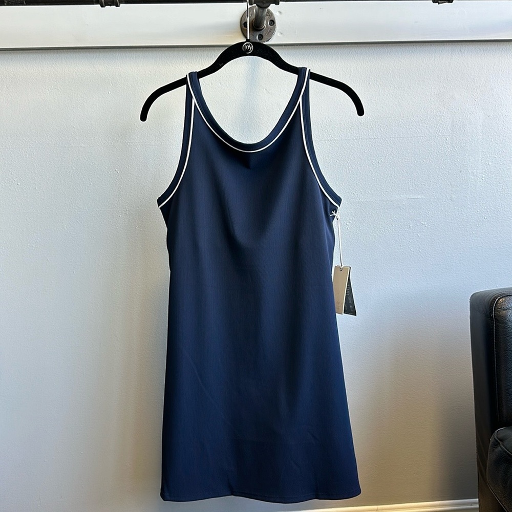 Z Supply Good Sport dress in navy blue